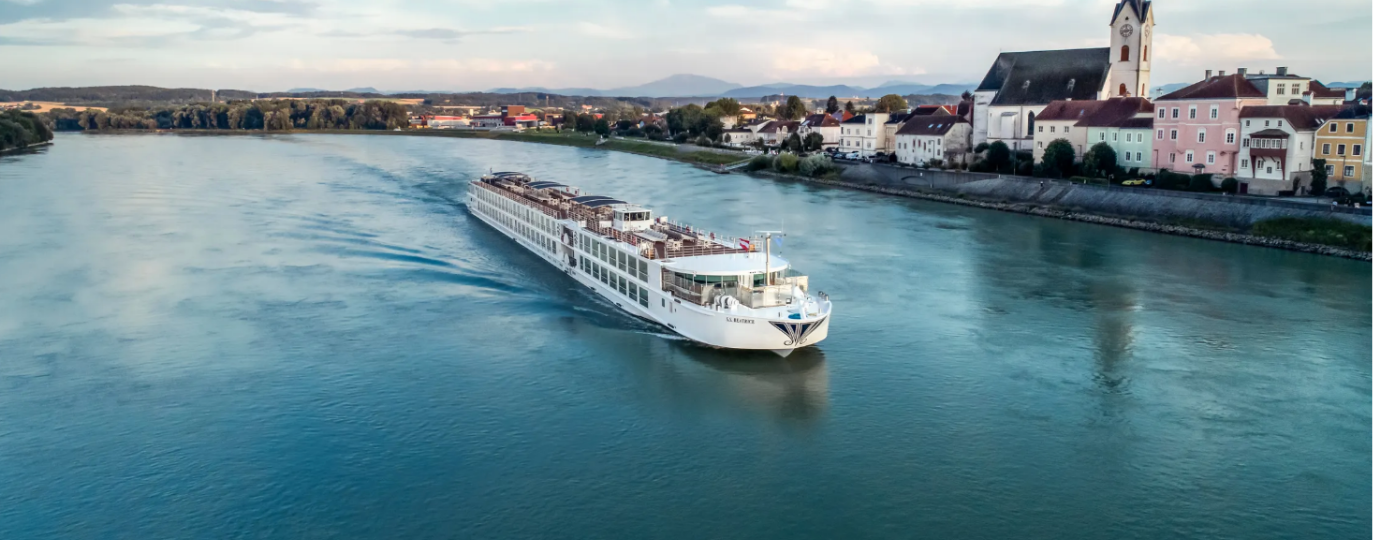 Uniworld Newest ship S.S. Emilie setting sail on her Maiden Voyage down the Rhine River